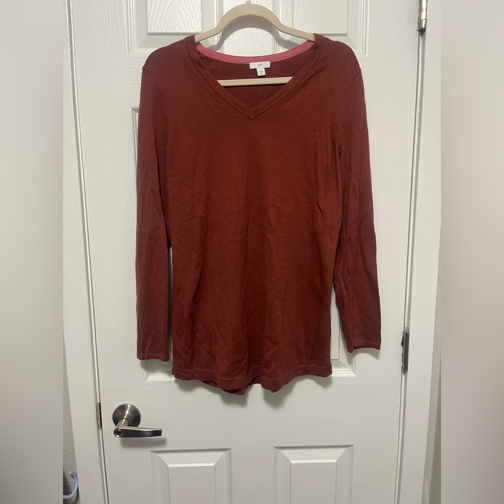J-Jill V-Neck Sweater